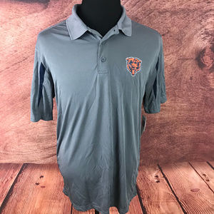 NFL Team Apparel Mens Chicago Bears TX3 Cool Polo